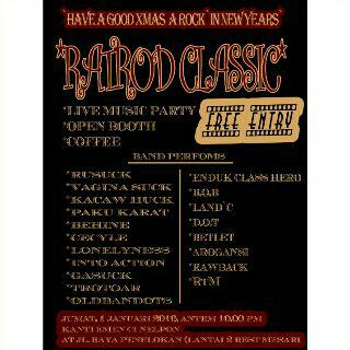 The first gigs in 2016....
See ya gank \m/
