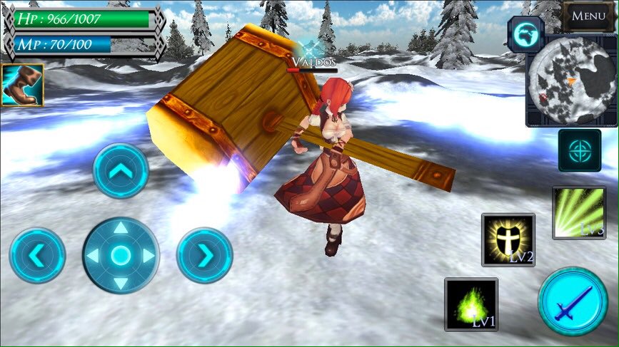 yoguso2's tweet image. 美少女3Dアクションゲーム「ミスティック」iOS/Androidアプリ【紹介画像】