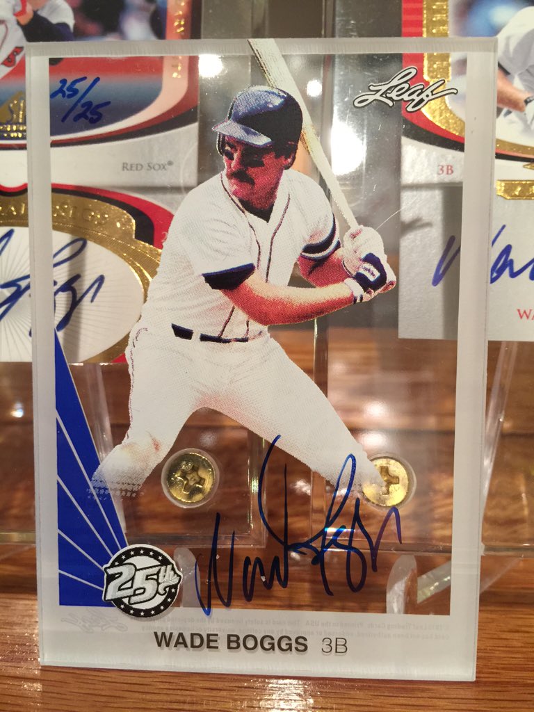 boggs328's tweet photo. #wadeboggs mailday #2. πππ»ππ #FinallyGotDone #May26th2016 #RedSox #Retired26 #HOF2005 https://t.co/n2MCaE82BC
