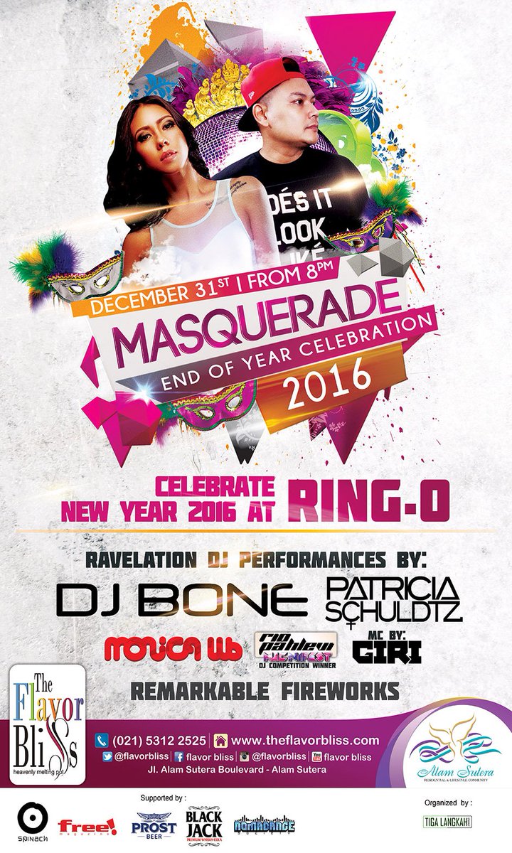 flavorbliss's tweet photo. New Year Ravelation performing by @Nomadance @dj_riopahlevi and MC by @giriindrata https://t.co/Cchz0MDTpv