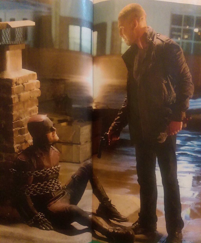 BREAKING First look at #Daredevil and #ThePunisher for Daredevil season 2!