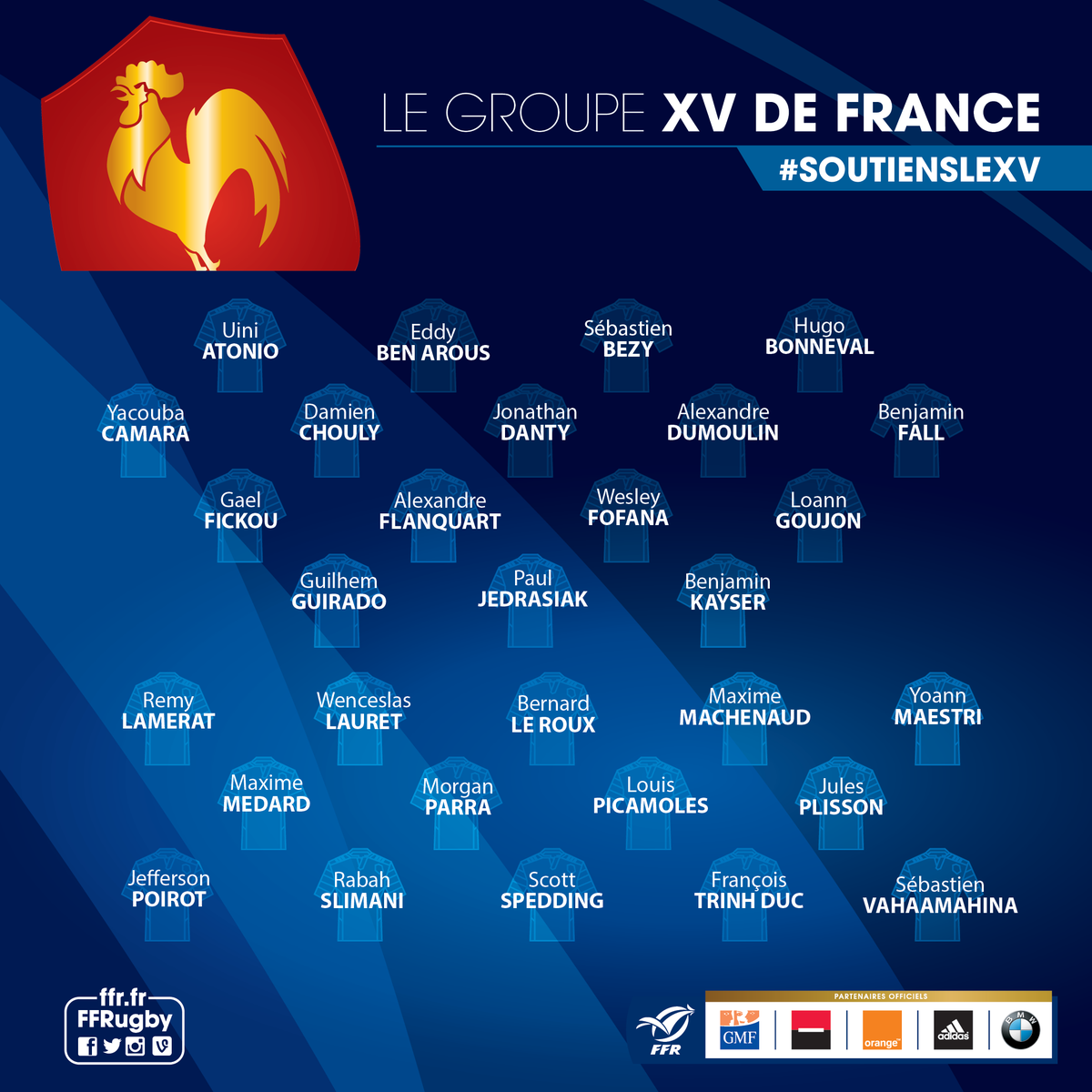 Pacifique Association cuir equipe de france rugby nom proposition ...