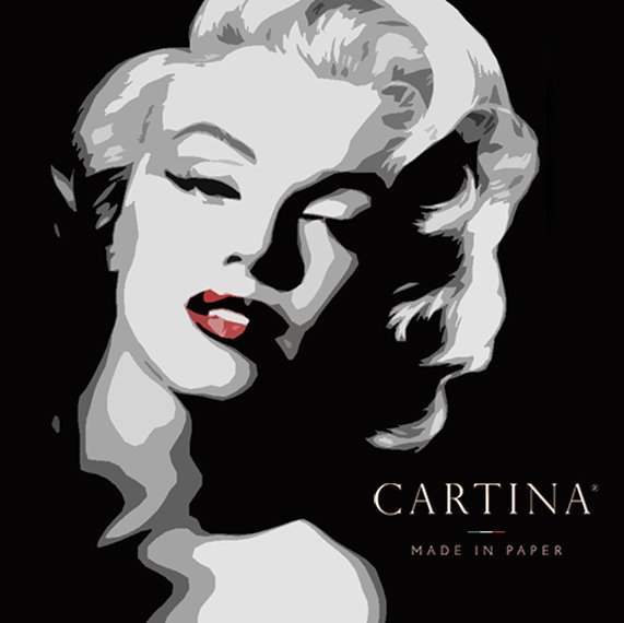 "I'm very definitely a woman and I enjoy it." - Marilyn Monroe #madeinpaper #fashionicon