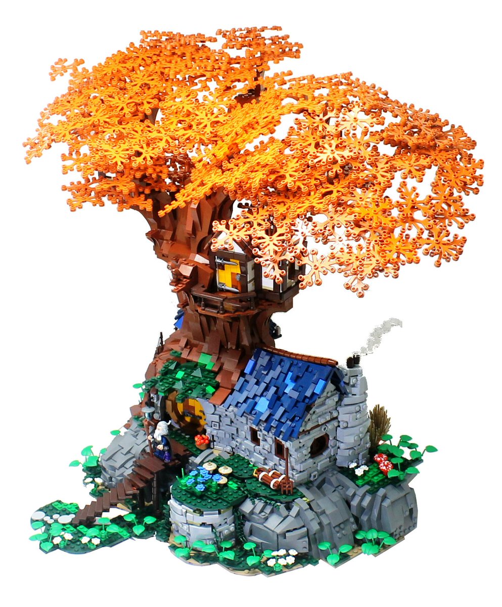 lego tree house moc