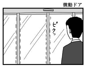 微動ドア 