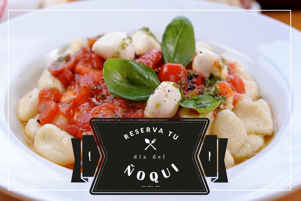 ¡Último 29 del año! Llamemos juntos a la buena suerte para este 2016, con un exquisito plato de #ñoquis :D