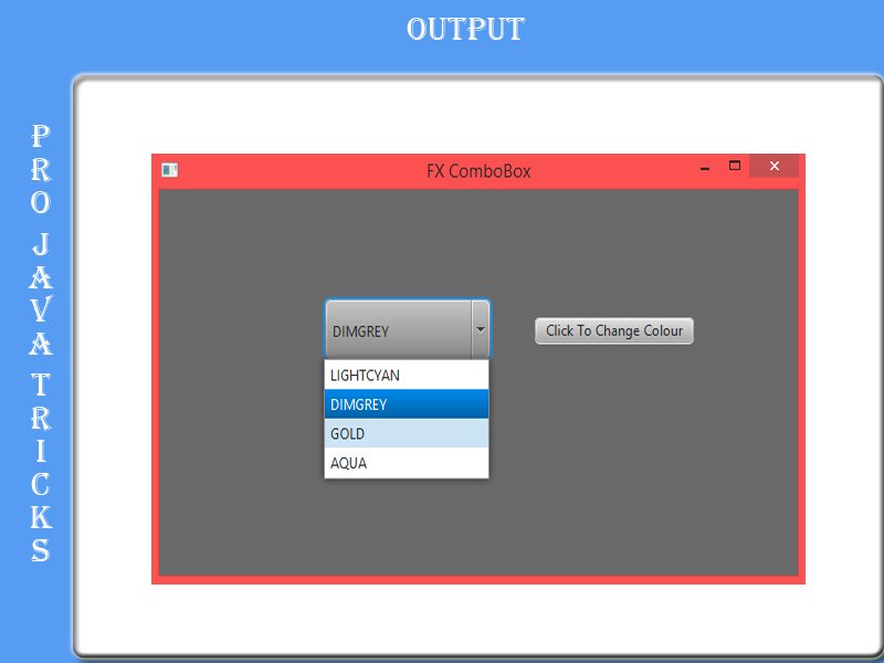 projavatricks's tweet image. Visit To See How To Create Combo Box In Java-Fx
projavatricks.blogspot.com/2015/07/tutori…