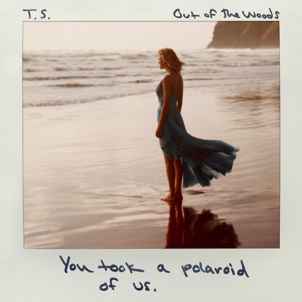 tayswiftdotcom's tweet photo. The Out of The Woods official single cover! #OOTW https://t.co/xoTeXKm050