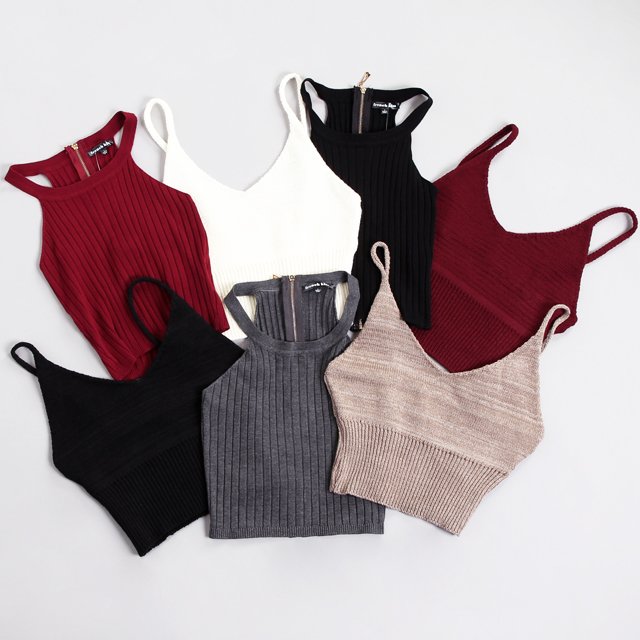 ShopatImage's tweet image. #Knitted or #ribbed? Get all your #croptops in every color &amp;amp; style @shopatimage Starting at $4! #anystyle #anycolor