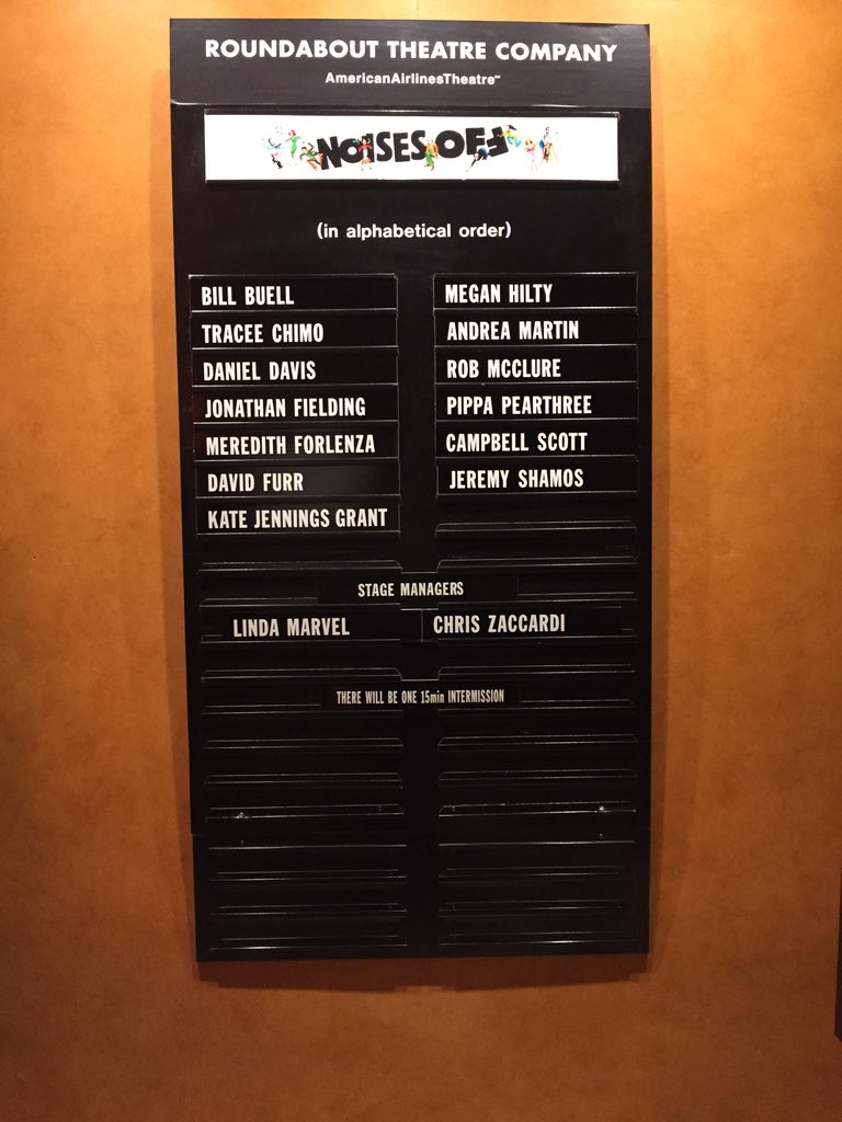 BroadwayBoyBOS's tweet photo. @RTC_NYC #NoisesOff @meganhilty I am ready to laugh. First show of 2016 https://t.co/xEQvfLxtYC