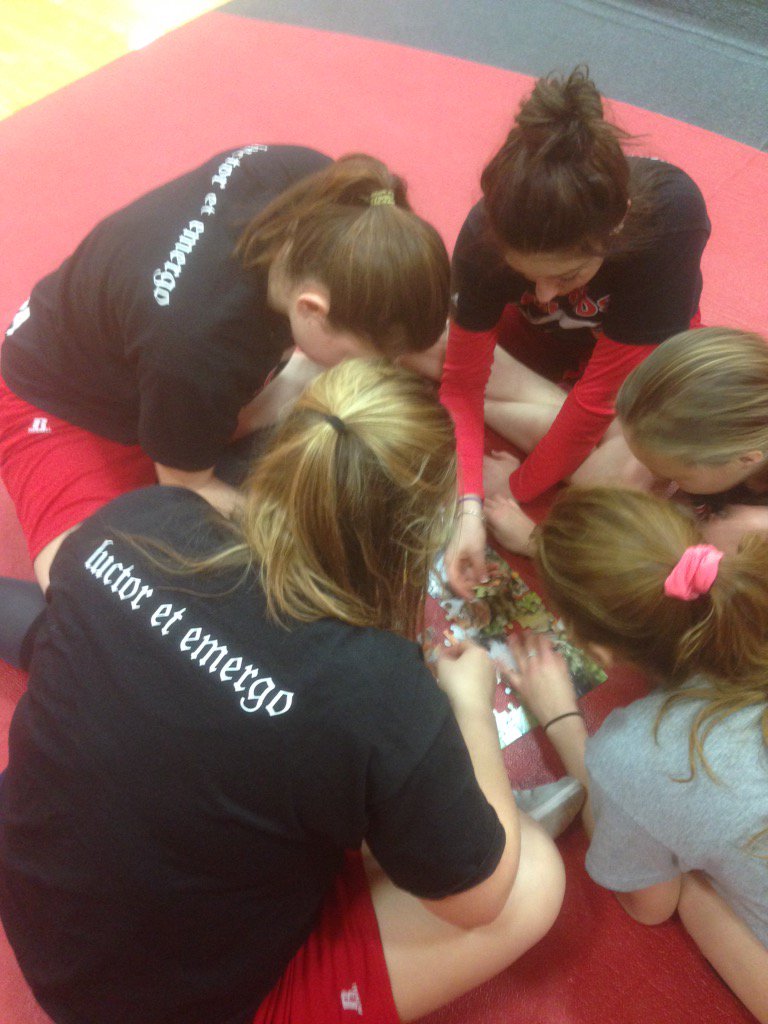 CompetitiveWill's tweet photo. Day 1 of Jan. team building w/ @NotreDameHounds #logicalanalysis #problemsolving https://t.co/X57g594ZWs