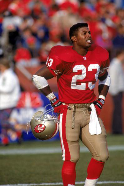 NFLPNE's tweet photo. Spencer Tillman played with the Houston Oilers and the @SuperBowl XXIV @49ers w/@JoeMontana  https://t.co/HNmgprcFdF https://t.co/ijlHw2JAxp
