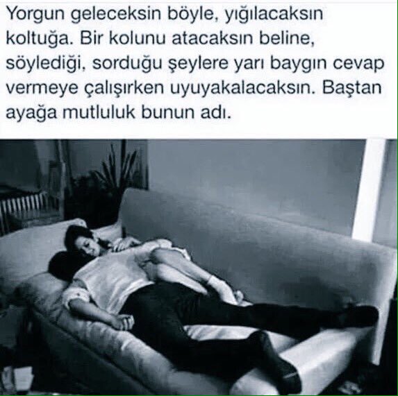 Hayattan bütün istediğin bu