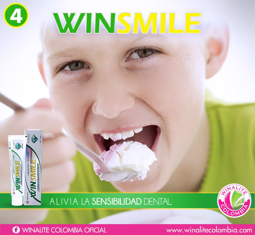 WINALITECO's tweet photo. ¿Por qué usar diariamente #WinSmile? te damos 5 razones. Número 4 https://t.co/YPPwbT4u18