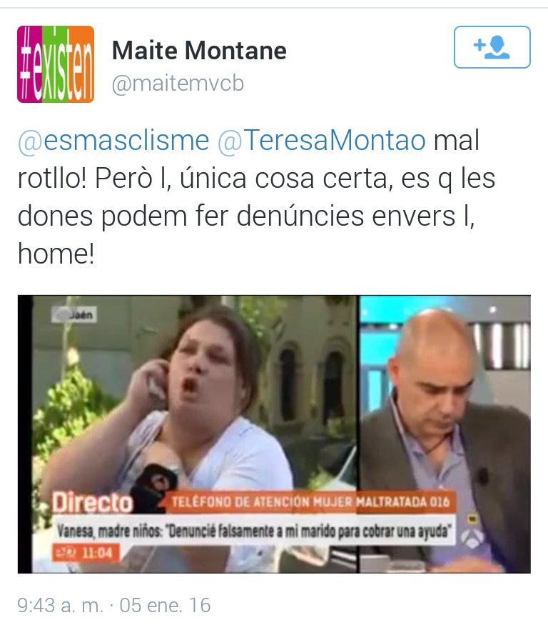 esmasclisme's tweet photo. Respondre a la denúncia d'un twit que fa burla de les violacions amb infos sobre denúncies falses és masclista https://t.co/sPK1PNNJNF