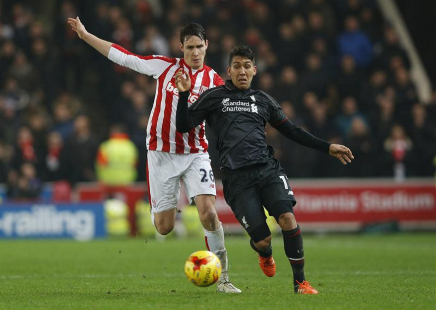 Squawka's tweet image. Stoke 0-1 Liverpool FT:

Liverpool will take a 1 goal lead into the second leg at Anfield after Jordon Ibe's goal.
