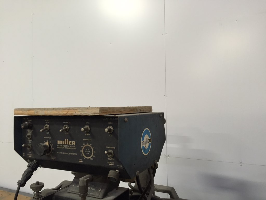 PughRacing's tweet photo. @IndianaOxygen customer with an #oldschool @MillerWelders #wirefeeder https://t.co/quNquexJKj