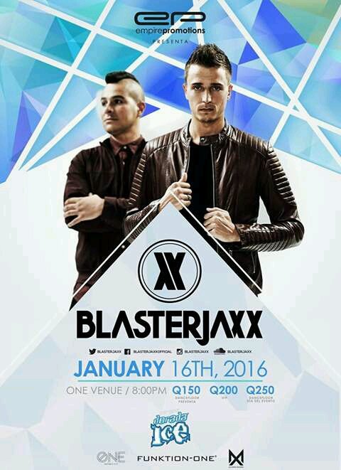 EDM502's tweet photo. ¡Blasterjaxx visita Guatemala para empezar el año con el pie derecho! ¡IM PER DI BLE! 🙌❤ https://t.co/nlXpiDRN2W