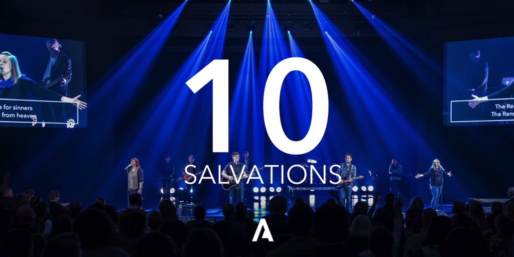davidjgreer's tweet photo. What a great morning.  Let's celebrate the ten salvations from this past weekend!  #abundantlifels https://t.co/h5ojo5uhrY