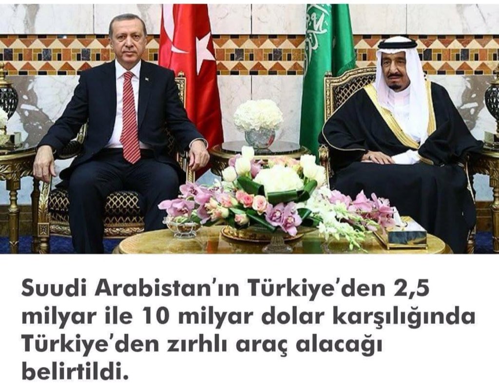 FikriyeTokgz's tweet photo. İrana Rest çeken Suudi Arabistan ordusunu Türkiye donatacak
YENI DÜNYA DÜZENÍNÍ BÍZ KURACAĞIZ
#TurkishLider https://t.co/zeI9dzHY10