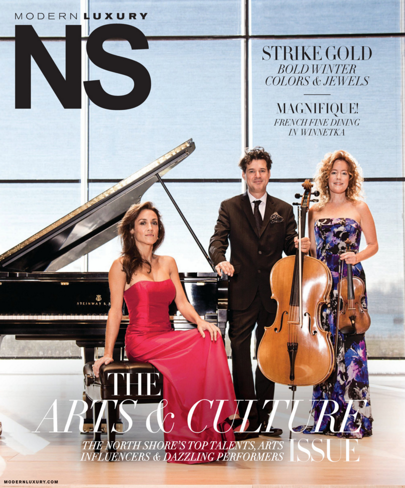 RaviniaFestival's tweet photo. Congratulations to our talented friends, @LincolnTrio, on kicking off 2016 as the cover of @NSMagazine! https://t.co/c27RjoBaWw