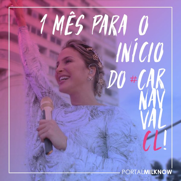 leittebr's tweet photo. Falta pouco para você ficar #Largadinho com a @ClaudiaLeitte! 💃 | #CarnavalCL https://t.co/3ky7Qesf9o