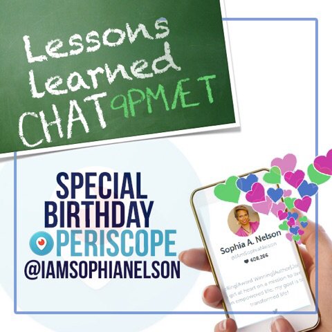 TheWomanCodePB's tweet image. Tune in TONIGHT for a special birthday @periscopeco 9pm w/ @IAMSophiaNelson #20LifeLessons to help you #START2016