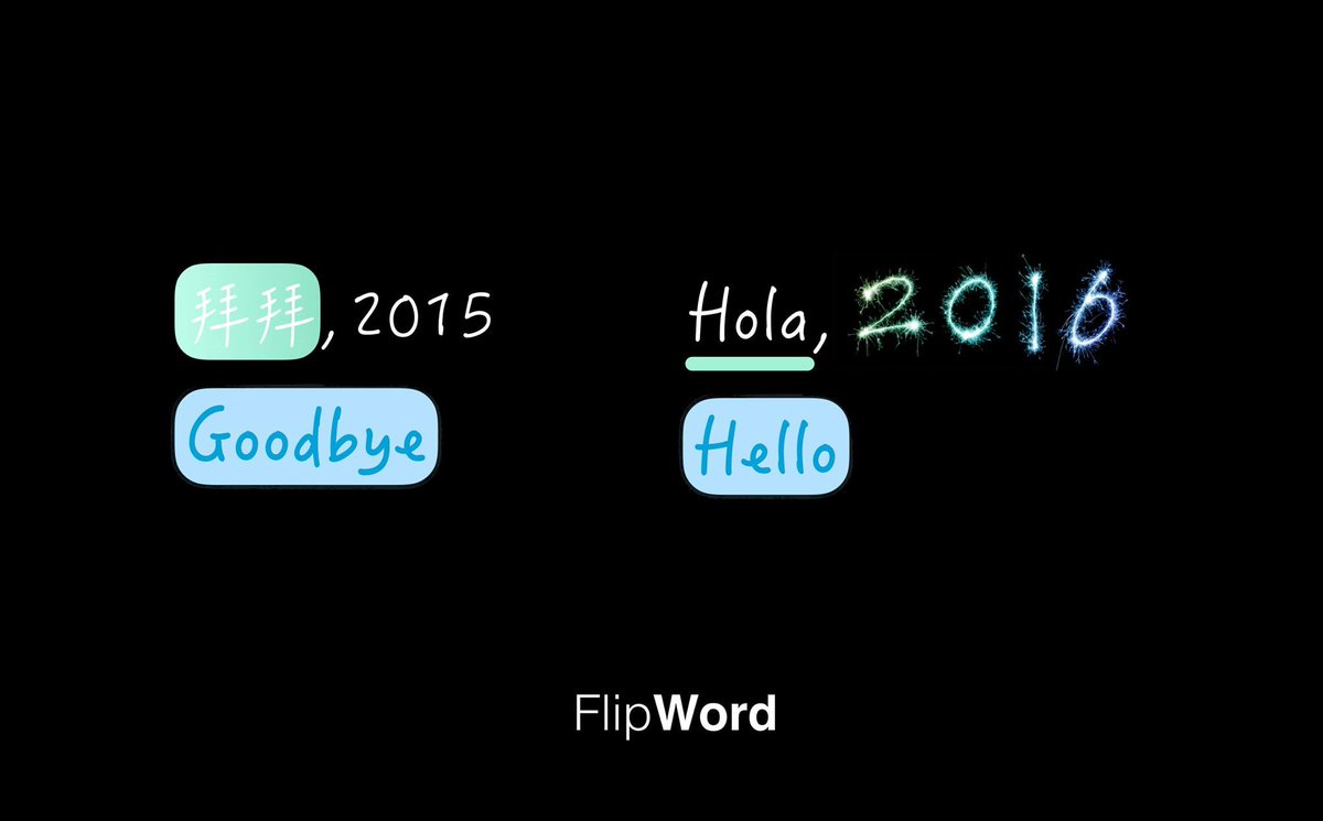 FlipWord tweet media