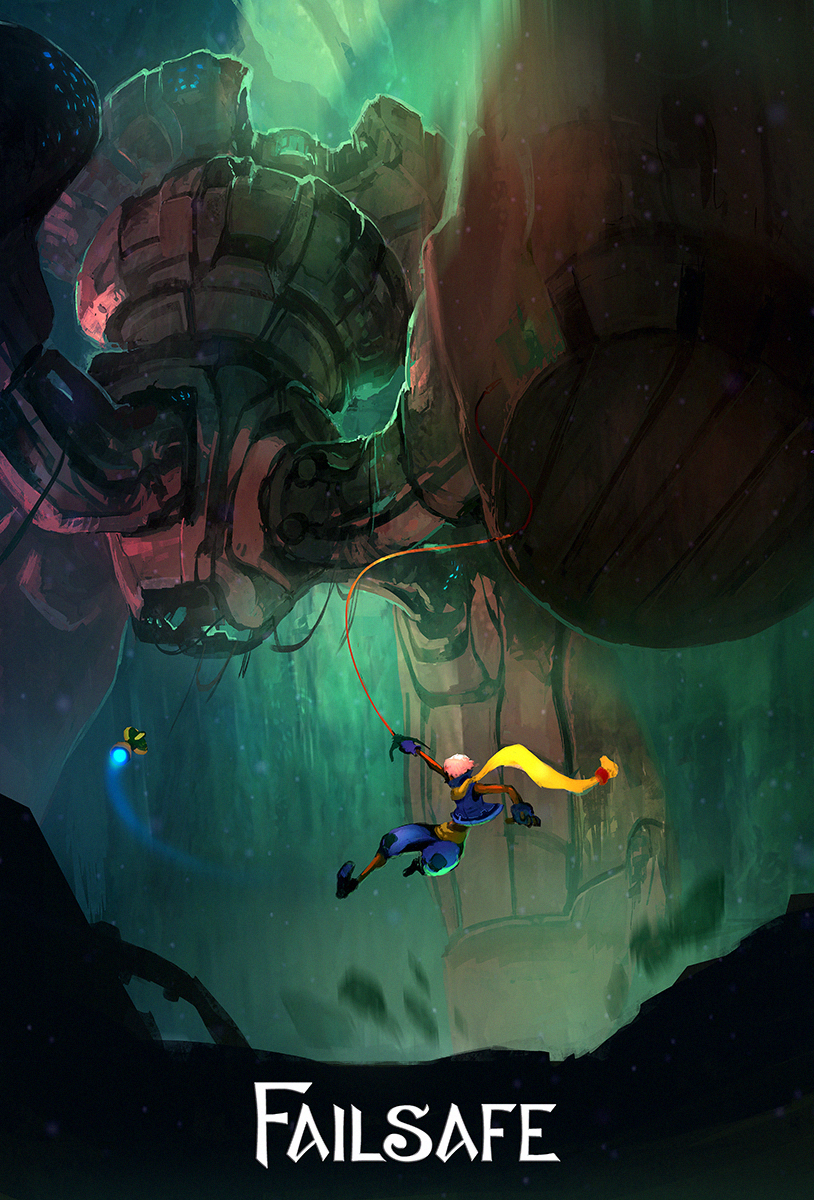 FailsafeGame's tweet image. Failsafe #conceptart by @NoeLeyvArt ft. giant stompy robots.