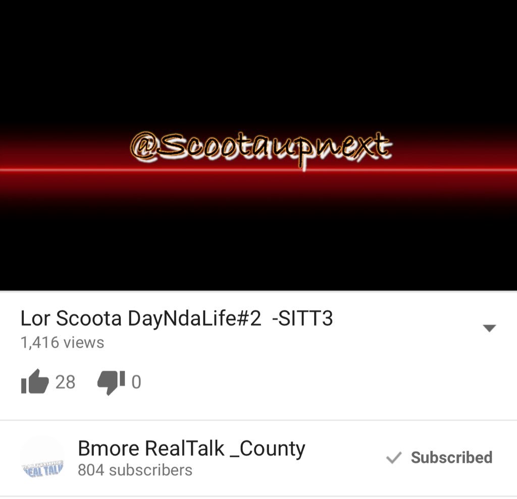 Livefromthe_A's tweet photo. #ScootaUpNext #BmoreRealTalk DayNda Life Pt2.‼️ #SITT3 https://t.co/10pz921ee2 https://t.co/RTC0LsbEC9