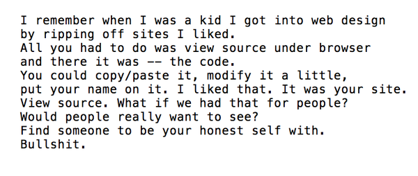 whoismrrobot's tweet photo. Being honest with someone exposes our vulnerabilities. We hide and lie to shield our flaws from the world. #MrRobot https://t.co/R5P7jYT0sT