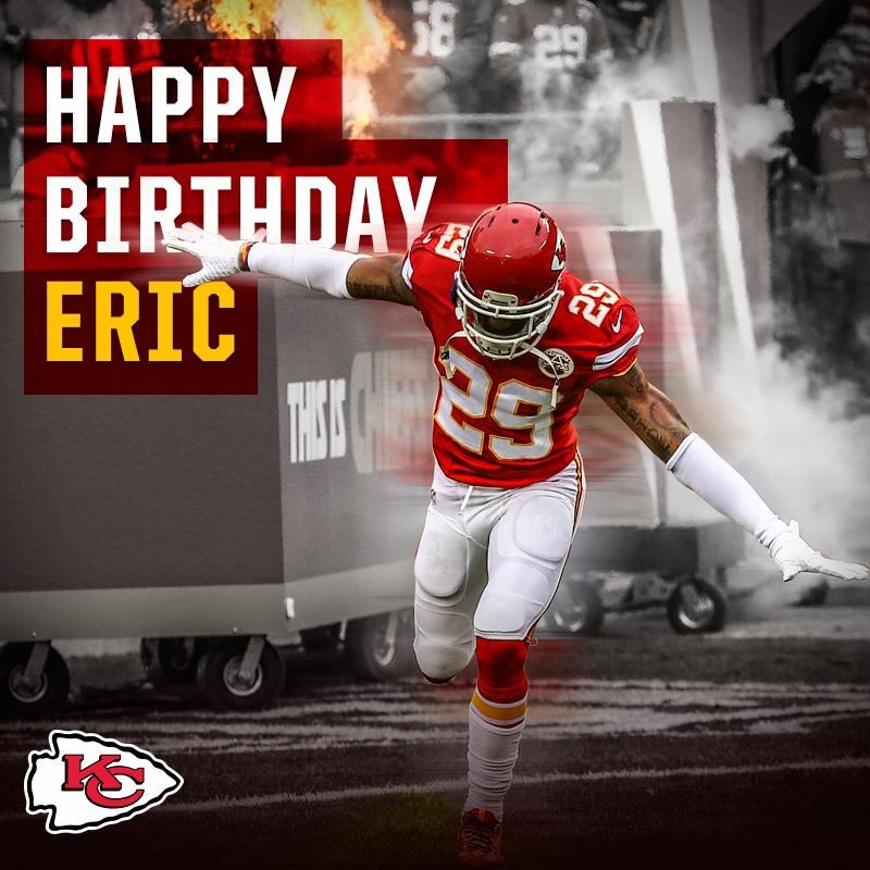  happy Birthday Eric Berry
from the Mexican Chief Nation   