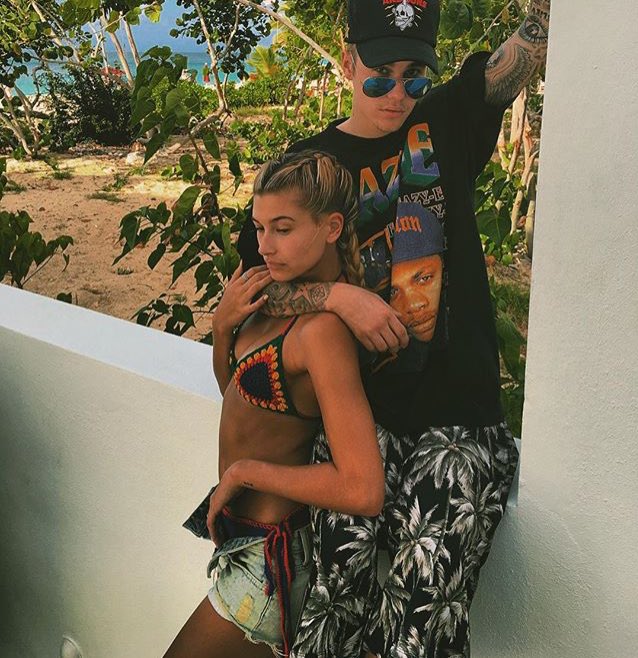 postbadhailey's tweet photo. Hailey &amp; Justin Bieber https://t.co/aArpXhbRc8