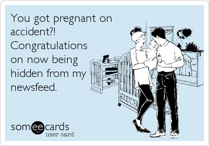 BabyHopes's tweet photo. How many of you resort to hiding newly pregnant friends on your feeds? https://t.co/2Z0jObsPJe