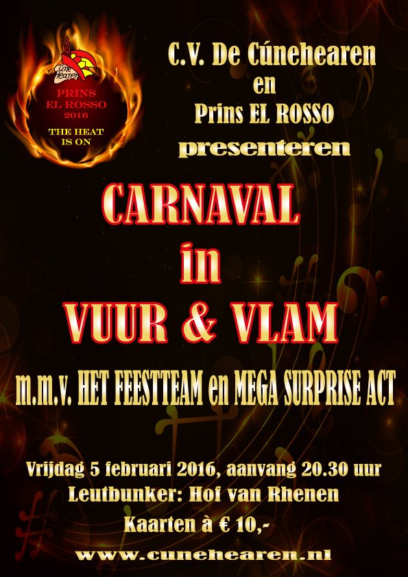 Trots dat ze er weer bij zijn <a href="/feestteam/">F E E S T T E A M ©</a>. Ben jij er ook bij? #Carnaval #Rhenen Kaartverkoop is gestart!