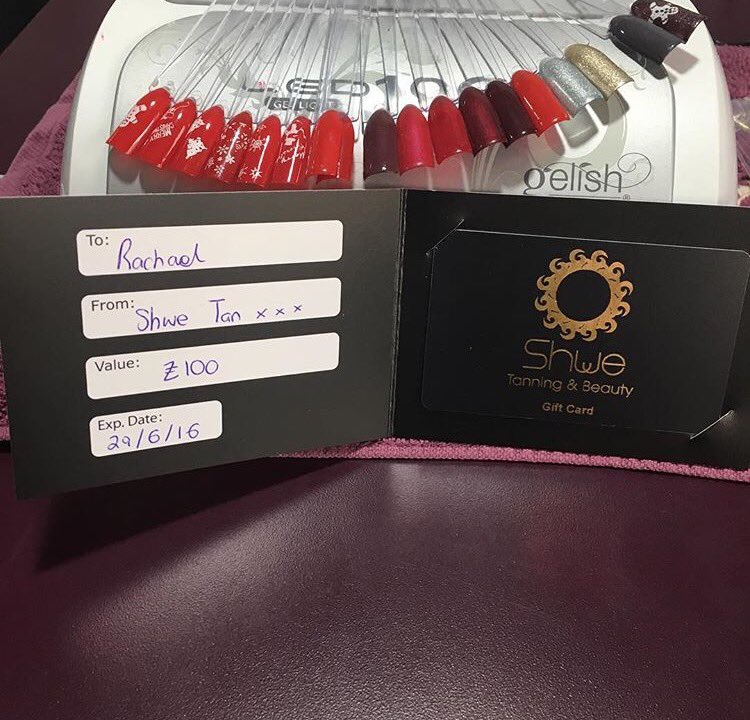 RRoythorne's tweet photo. Thank you so much to @ShweTanUK for my prize today! #winner #100pound #giftvoucher #goldenticket xx https://t.co/MwO6ob4o8I