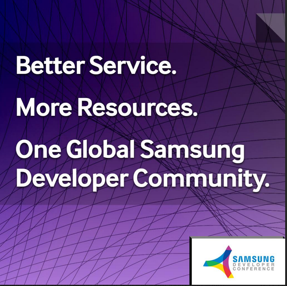 Samsung Developers tweet media