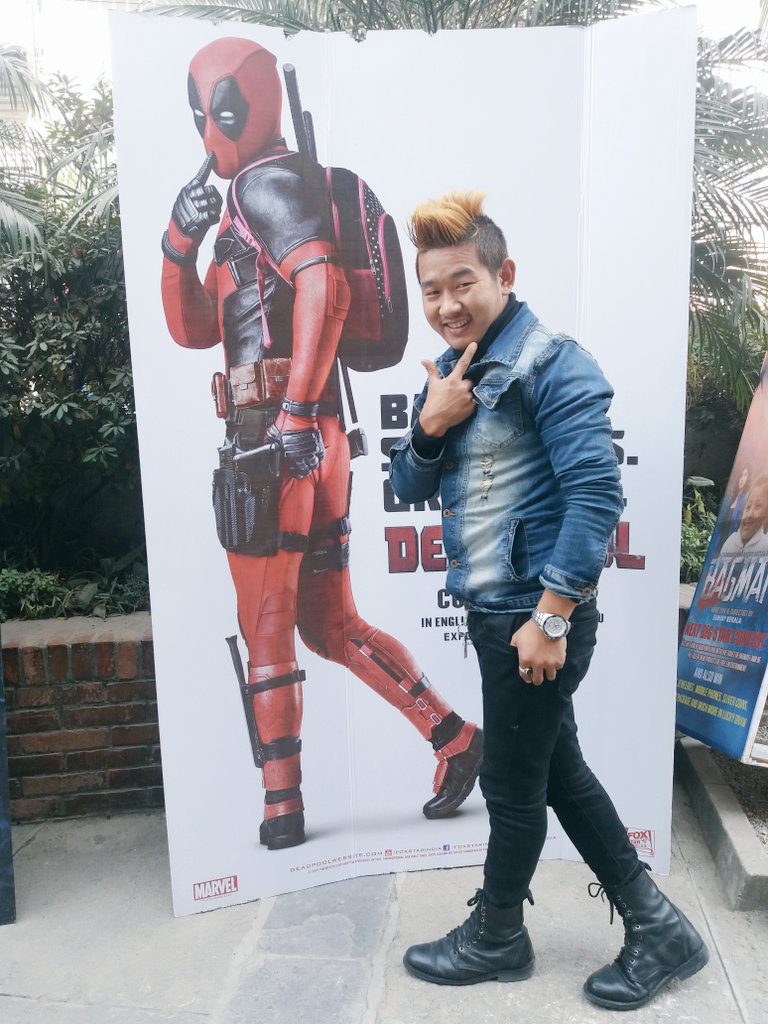 bishalrai10's tweet photo. #movie #Deadpool #weating #ReleaseDay https://t.co/32b0ceM8EQ