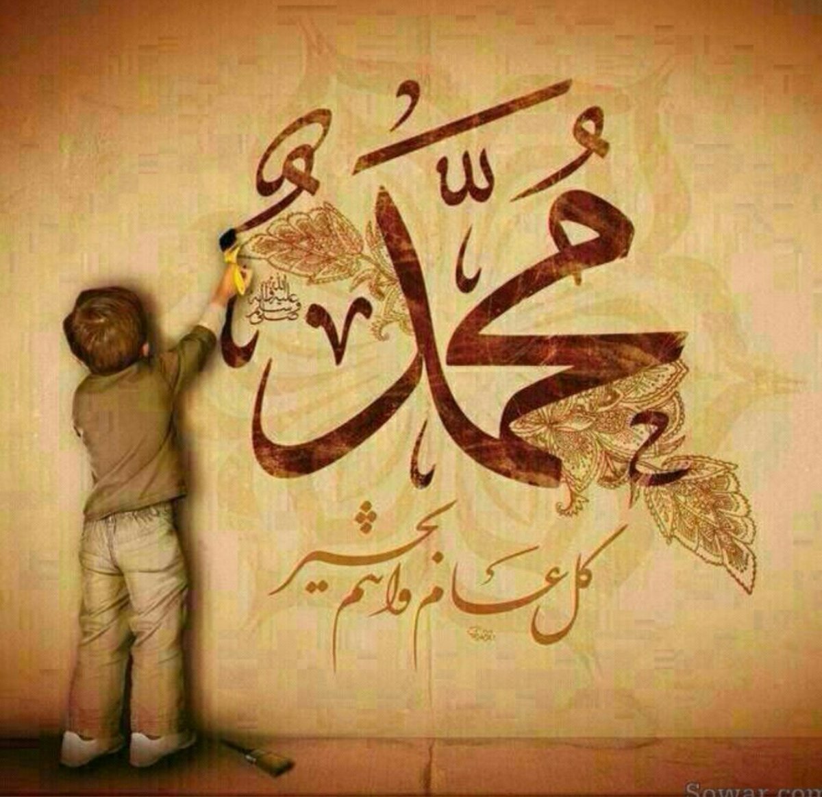 سُبّوحٌ قُدّوس ربُّنـــا و ربُّ الملائكةِ والرُّوح، ما أشبه هذا النُّور بنورِ ربنا !
