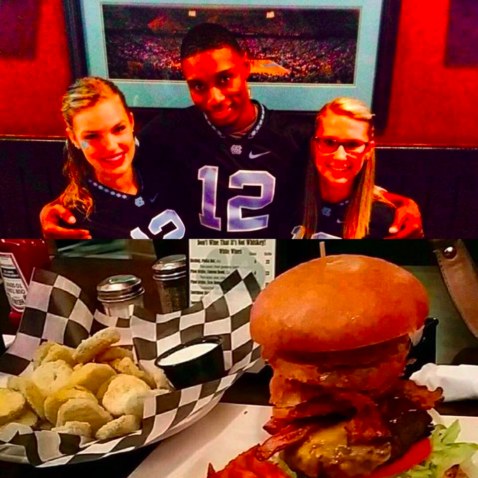 Fitzgeralds_CH's tweet photo. UNC takes on Baylor in the Russell Athletic Bowl tonight at 5:30! Catch the game at Fitz with $5 burgers &amp; pitchers! https://t.co/1RSKbJO0t1