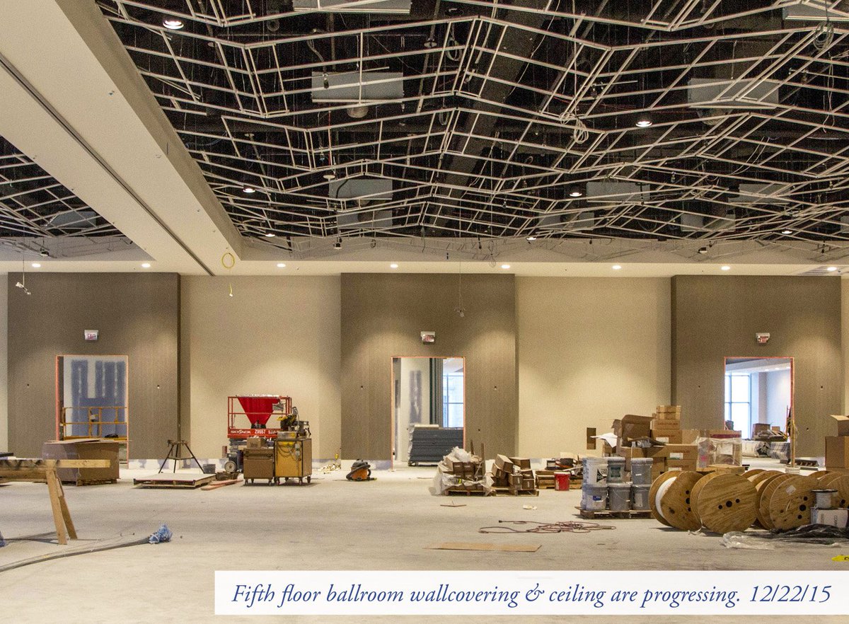 Progress shots of the @HiltonCleveland with <a href="/Turner_Ohio/">Turner Const Co-OHIO</a> and @VAAArchitects