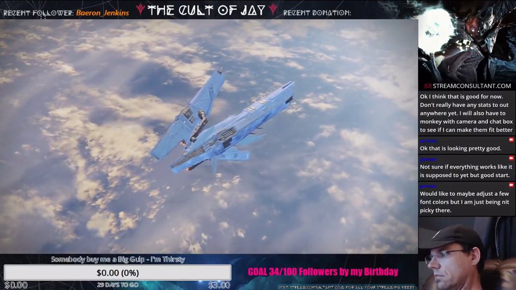 Cult_Of_Jay's tweet image. So excited to have my new layout. Boss's B-Day. Hope he takes the day off so I can too 8) #twitchtv #destinythegame