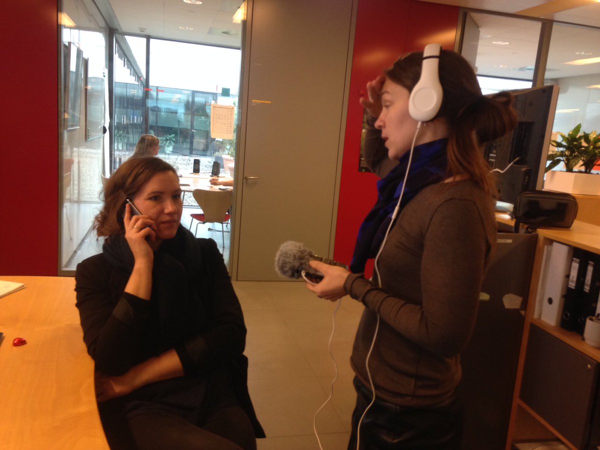Hyhne's tweet photo. Arbejder stadig på sidste afsnit af #kvindenderforsvandt.  Lyt @P1radio torsdag @Gry_Hoffmann @smaksvetaa https://t.co/YaNSlodqvj