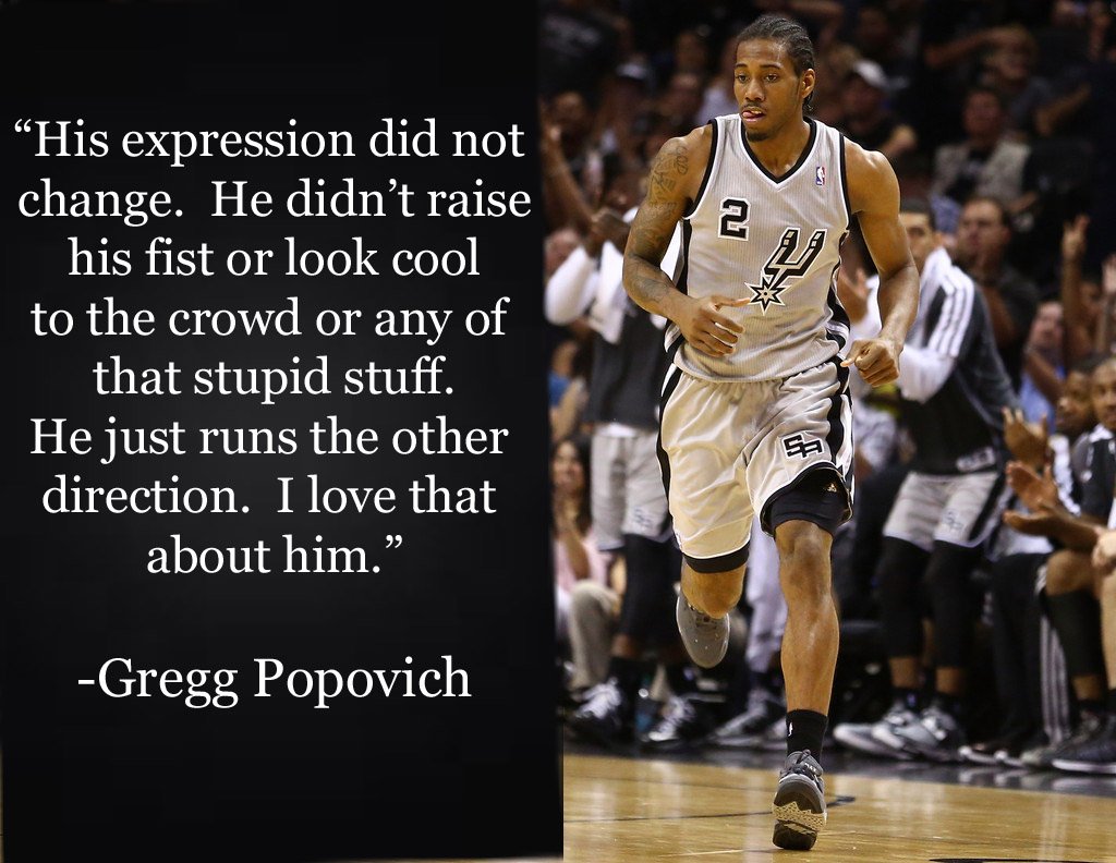 DrewMolitoris's tweet image. One of the many reasons that Coach Gregg Popovich loves Kawhi Leonard.  Make a play.  Sprint to other end.  Repeat.