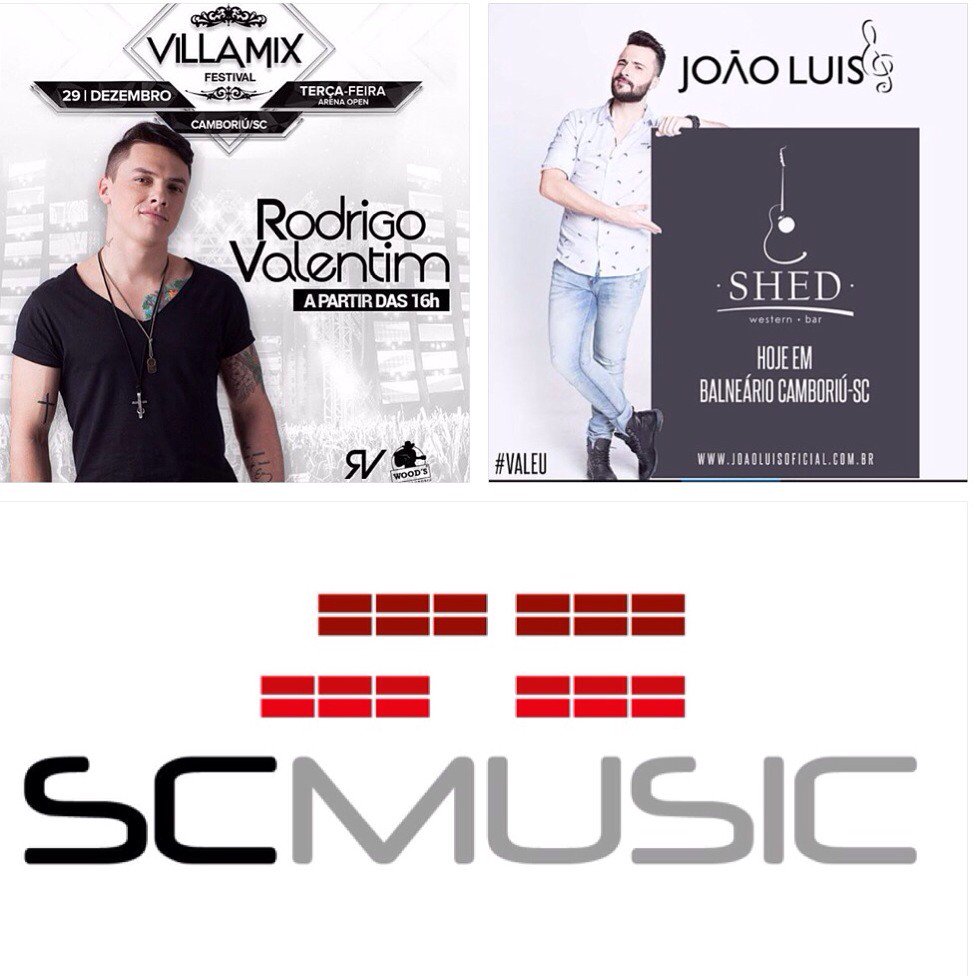 SCMusicOficial's tweet photo. Aaaoooo Santa Catarina!!
Qual destino hoje? 
Borá??
@rodrigovalentimm 👉 @vilamix 
@joaoluisoficial 👉 @shedbar 
🔝🔝 https://t.co/7reOuAxTEb