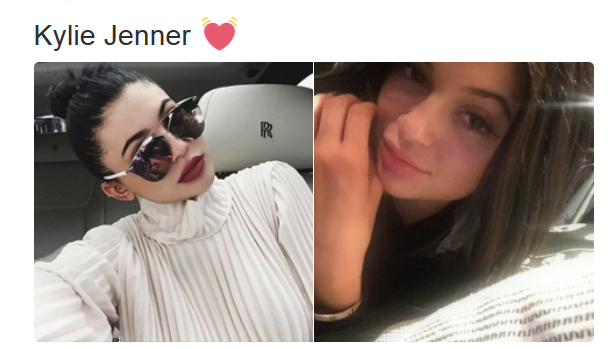DavidDiva15's tweet photo. @KylieJenner 😍😍. https://t.co/GBJokWhrLd