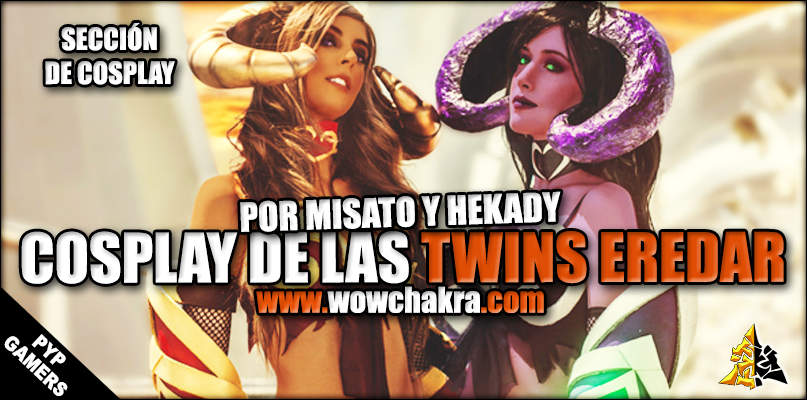 WowChakra's tweet photo. Hoy en nuestra sección de cosplay las Twins Eredar por @MisatoHeartHunt y @Hekady https://t.co/L7k64Pv6Qu https://t.co/7gEXvGNztR
