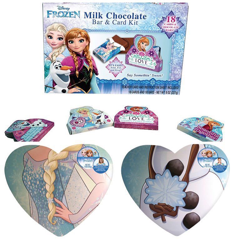 DLifestylers's tweet photo. New Frozen Valentines treats from @target #disney #disneyfrozen #elsa #anna #olaf #disneyv… https://t.co/R2l3lP2r0c https://t.co/Cl1aZgkmyp