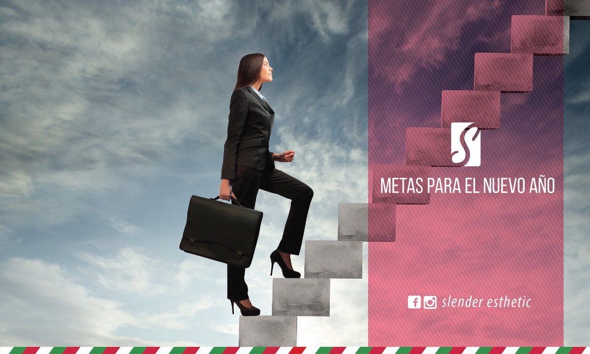 slenderesthetic's tweet photo. Un nuevo año se aproxima, y con él nuevas metas que te debes plantear, alcanzarlas sólo depende de ti. https://t.co/5F91X8kUcp