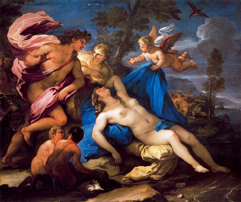 Pepe G D Lopez Ø¹Ù„Ù‰ ØªÙˆÙŠØªØ± Baco Y Ariadna Tiziano Luca Giordano Jaccopo Amigoni Turchi Alessandro Pintura Arte Painting Art Https T Co Pciddcuyll